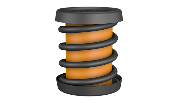 Isotop Steel Springs with Damper Cores